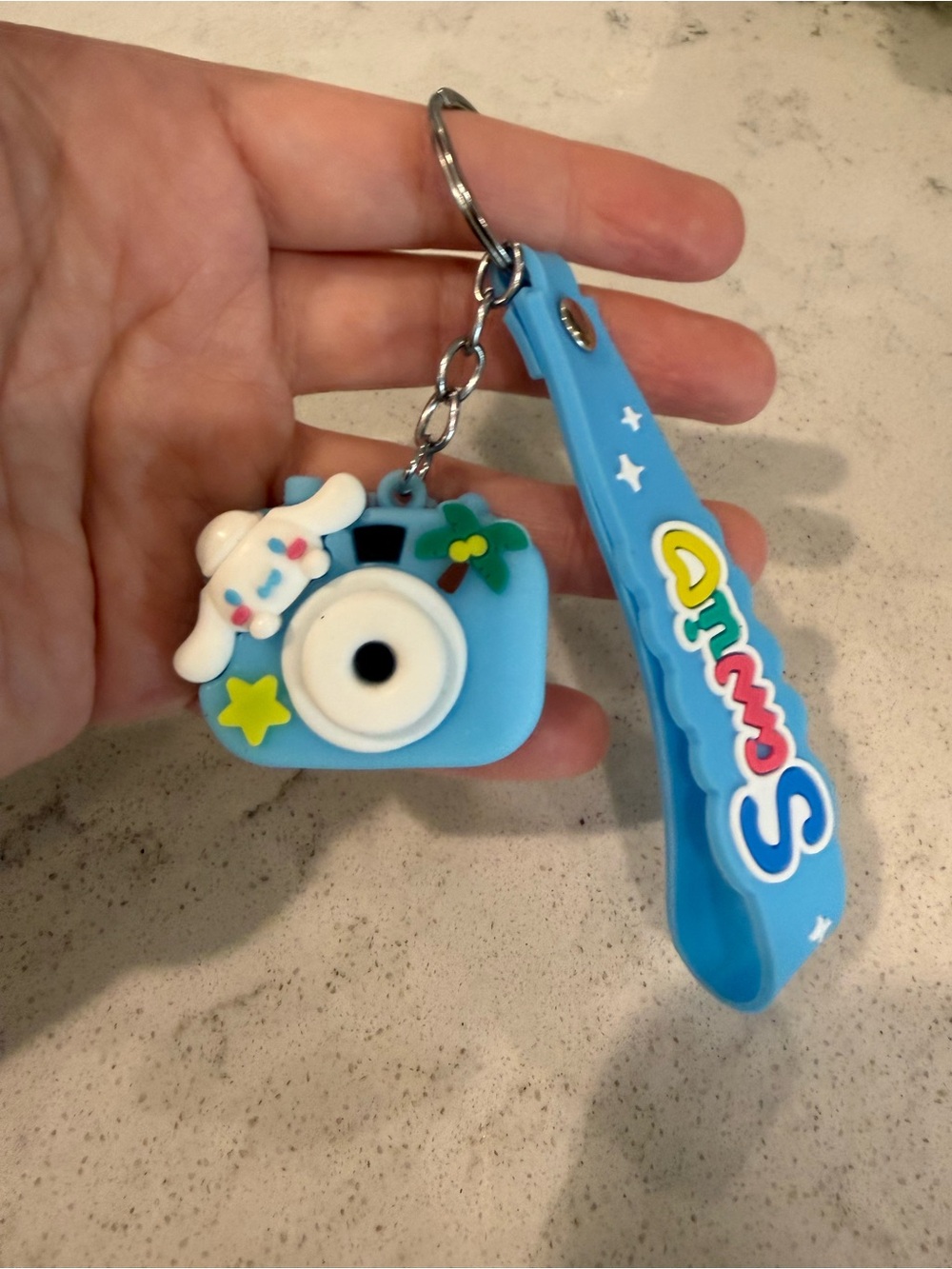 Cinnamoroll Keychain with Strap